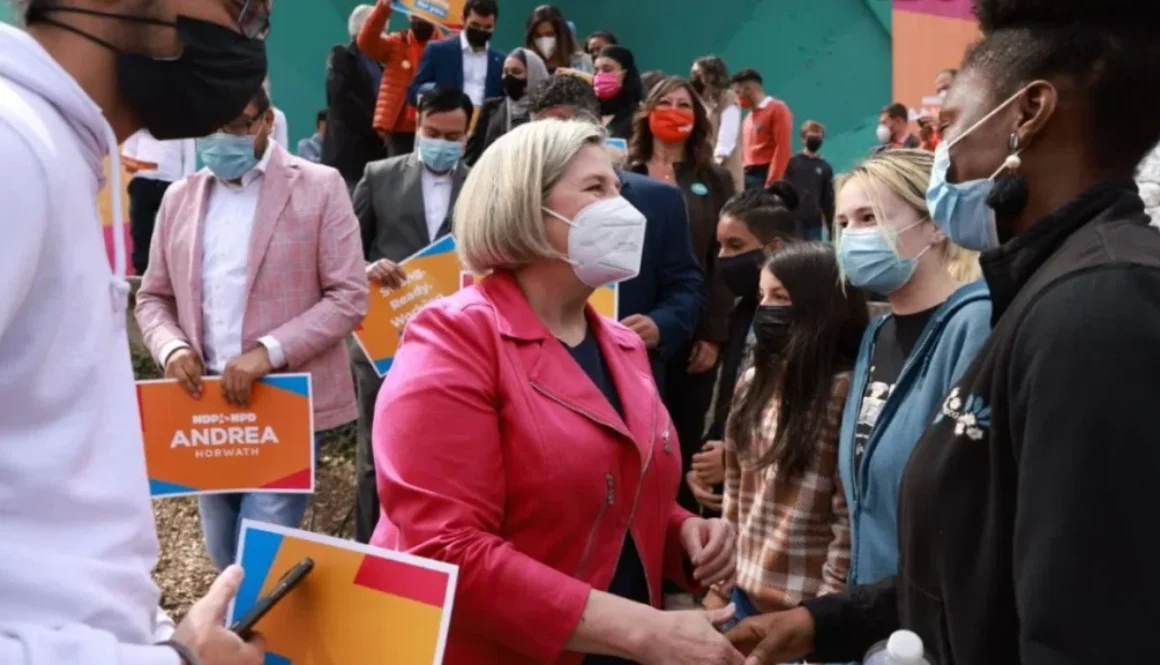 andrea-horwath-election-bus-3-may-1