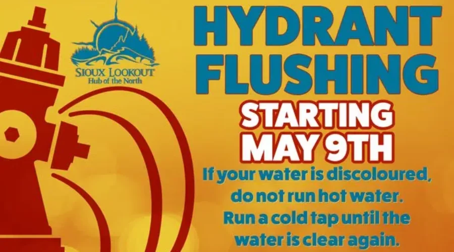 Hydrant Flushing In Dryden/Sioux Lookout