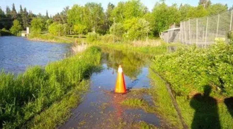 portage-bay-flooding Roads Continue To Be Flooded; Whiteshell Not Improving