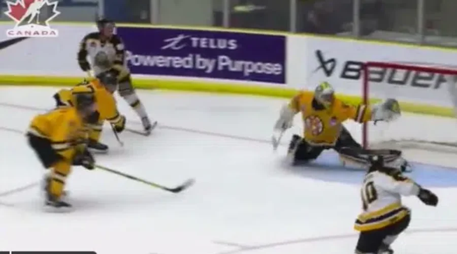 save Red Lake Miners Lose To Host Bruins
