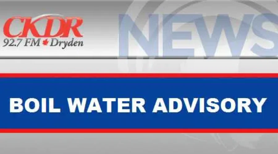 Boil Water Advisories In Red Lake Area