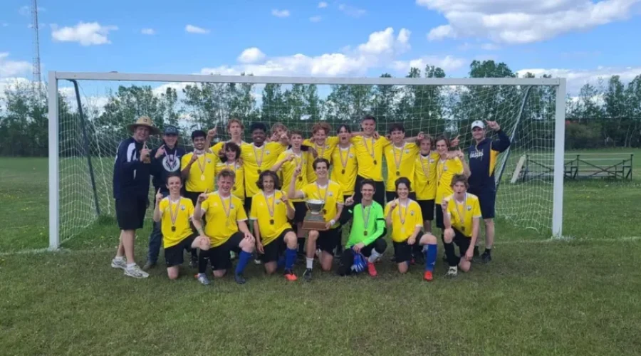 champs-1 DHS Boys Win Gold; Girls With Silver