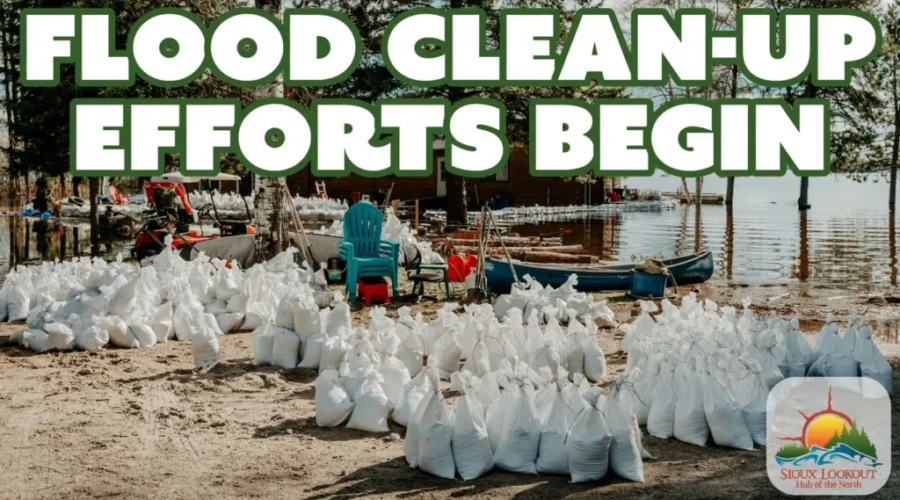 Flood Clean-Up Efforts Underway In Sioux Lookout