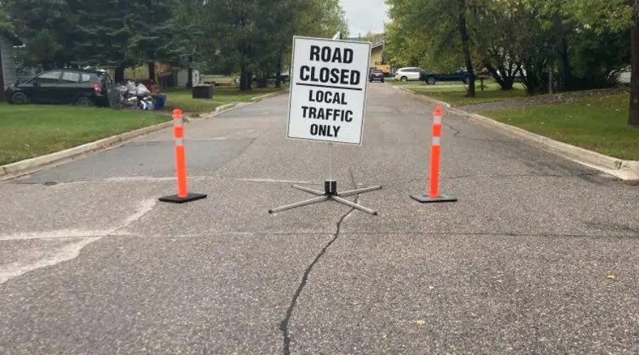 Road Closure In Dryden