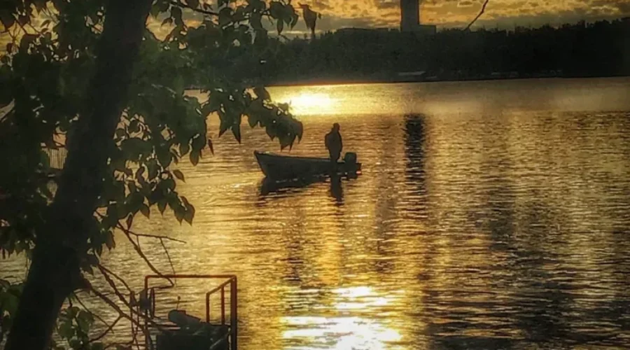 Sunrise on McKenzie Island