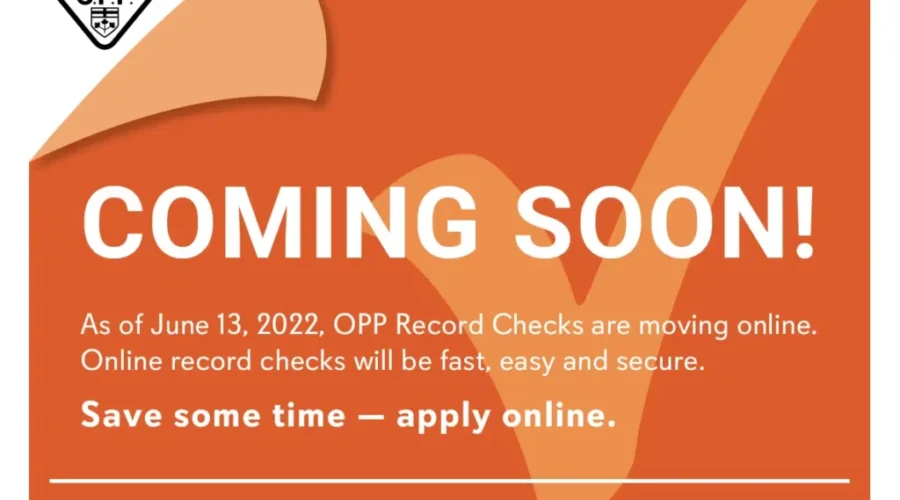 OPP Record Checks Moving Online