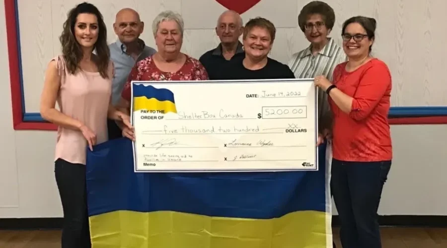 Ukraine Fundraiser In Dryden A Success
