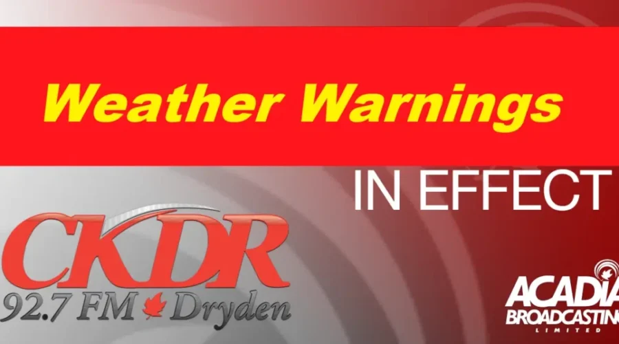 WEATHER WARNINGS BLANKET THE AREA – INCLUDING SNOW