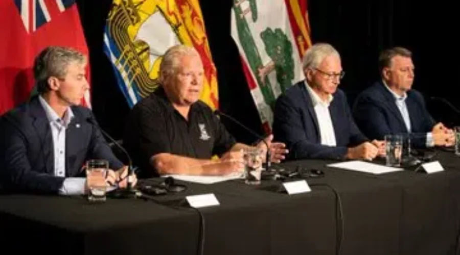 Fixing Healthcare Dominates Discussions For Premier Ford