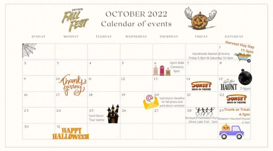 Dryden Fall Fest 2022 – Getting Ready For All Of The Fun!