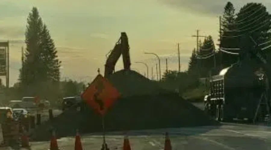 Highway 17 East Back To Two Lanes Of Traffic