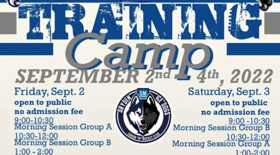 Ice Dogs Training Camp One Day Away