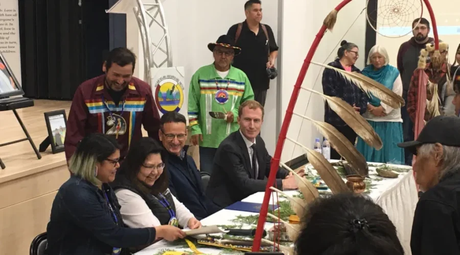 Historic Flood Agreement Signed For Area First Nation
