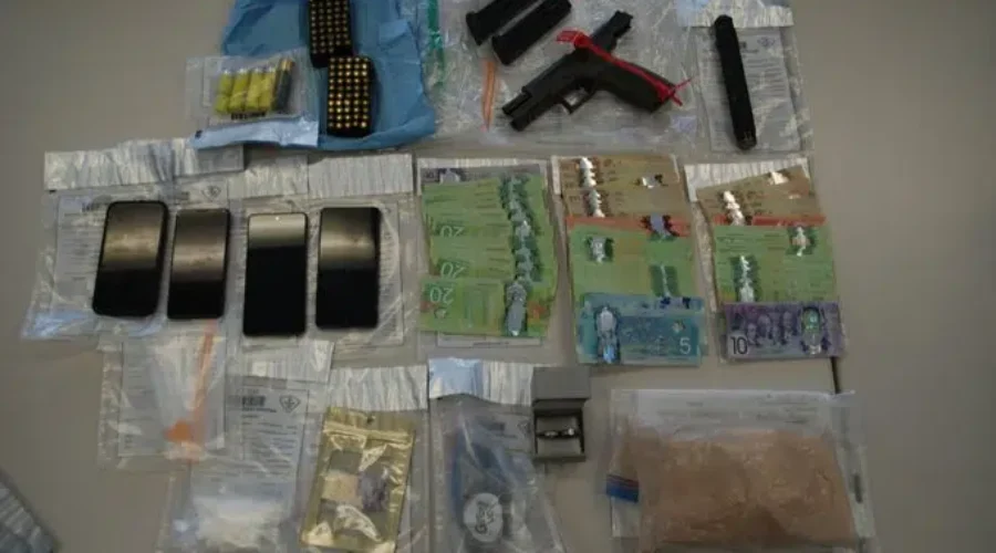 Drugs/Firearm Seized In Highway 17A Traffic Stop