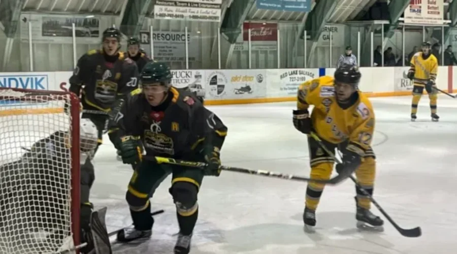 Bombers Get By Miners In Shootout