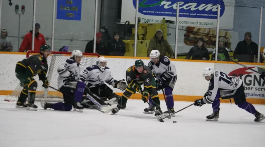 Dryden GM Pulls Out Victory in Gritty Effort by Both Teams