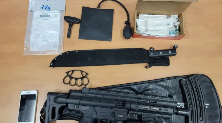 Traffic Stop Results In Impaired/Weapons Charges