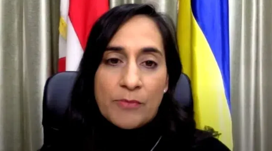 anita-anand-cpac-screen-capture Canada Donating Armoured Vehicles To Ukraine