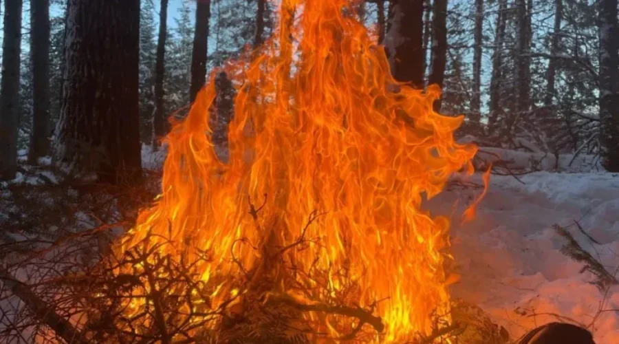 Christmas Day Bonfire