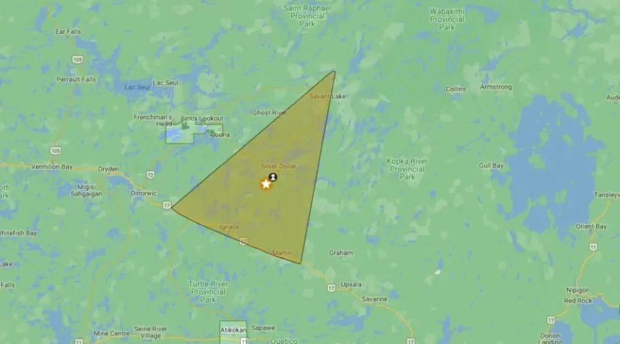 Power Outage Darkens 1000 Homes Near Ignace