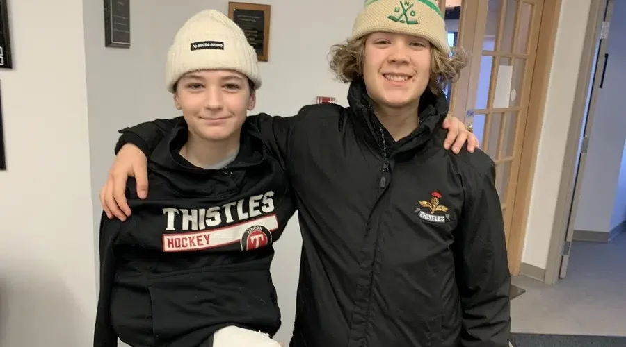 Two U15 Thistles Named to Winter Games Roster