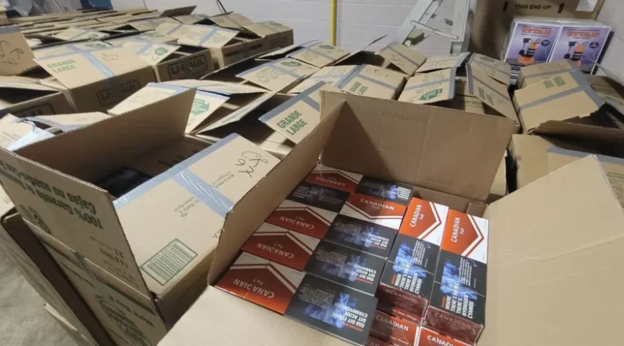 Illegal Smokes Seized Near Thunder Bay