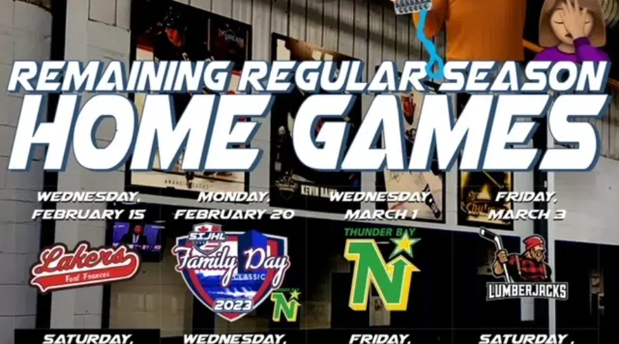 Ice Dogs Issue Correction For Home Dates and Times