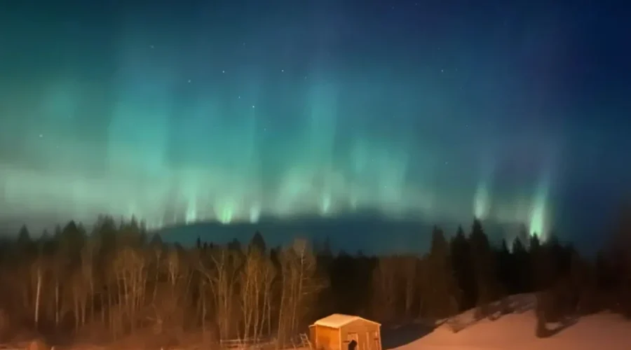 Northern Lights In Oxdrift