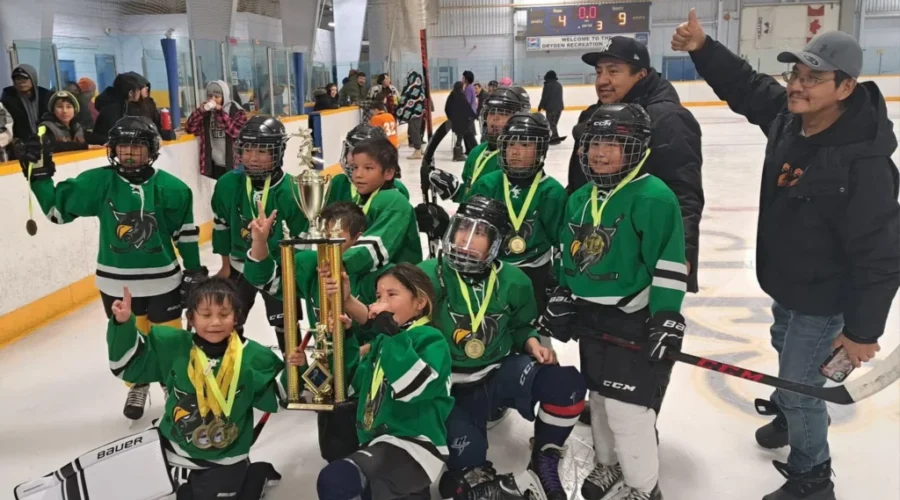 Lil’ Bands ‘More Than Just a Game’ to NAN Grand Chief