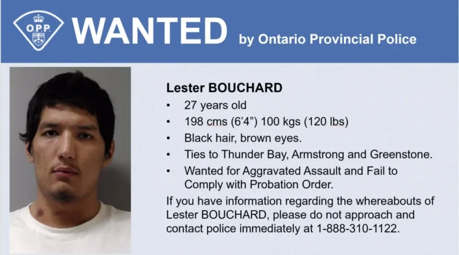 OPP searching for 27-year-old with assault charges