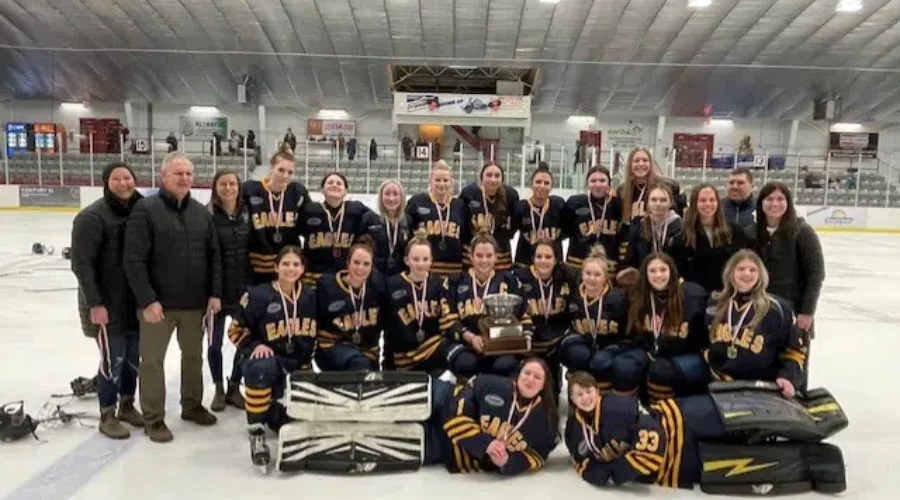 eaglesgirls Eagles Girls win gold, off to OFSAA