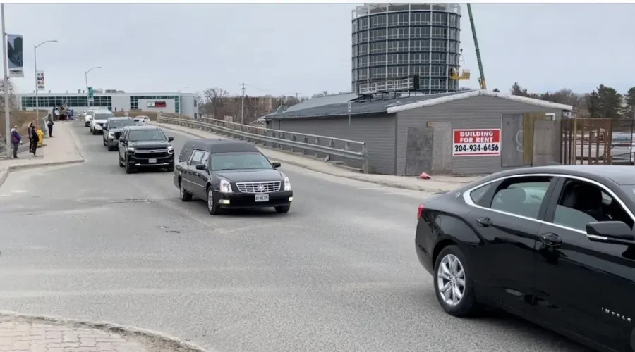 Hundreds pay tribute for Callie and Evan Joseph