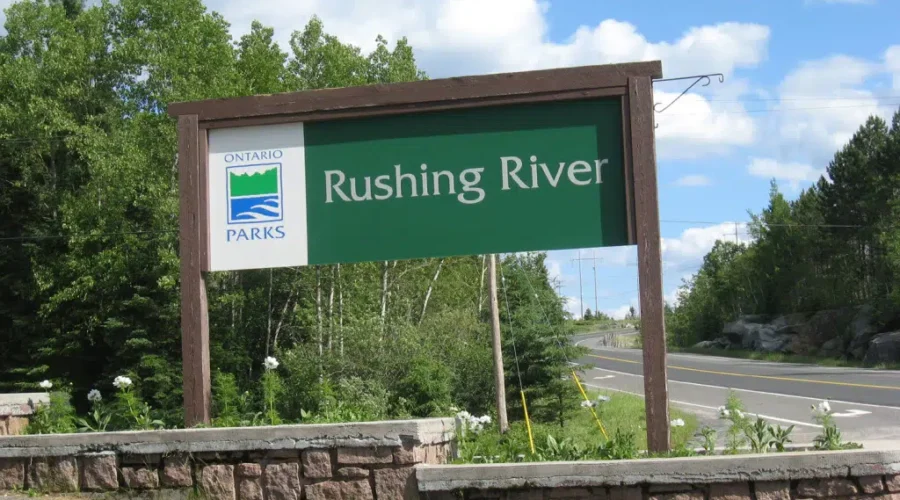 rushing-river-park-sign Advanced daily park bookings allowed at more parks