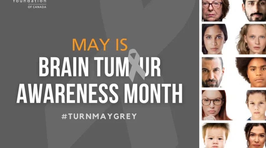braintumour Turn May ‘grey’ with the Brain Tumour Foundation of Canada