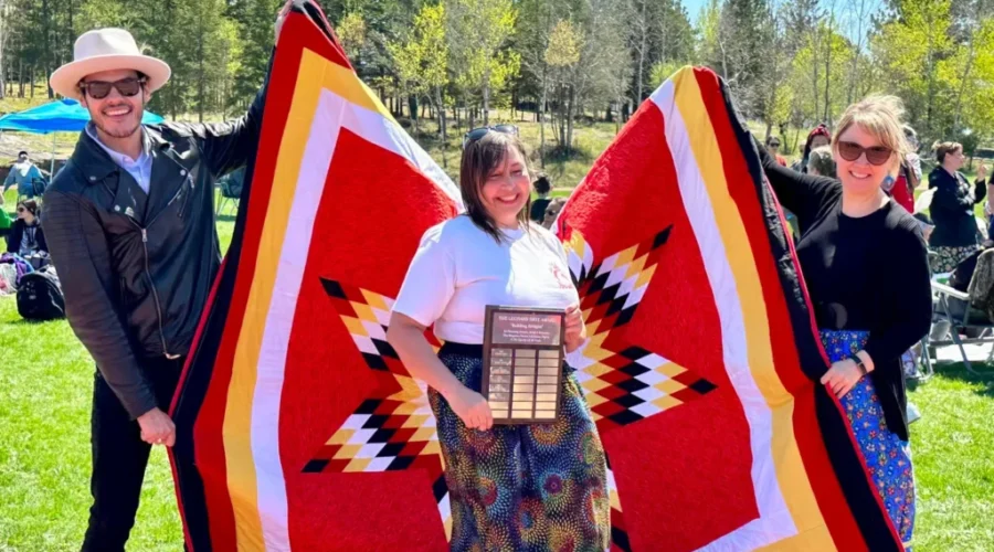 Paquin presented this years Building Bridges award