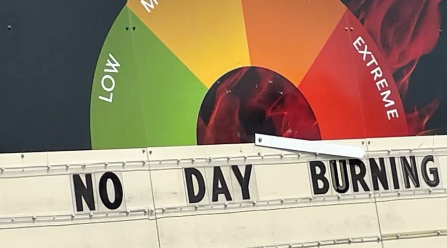 Fire hazard creeps up to High with Extreme pockets