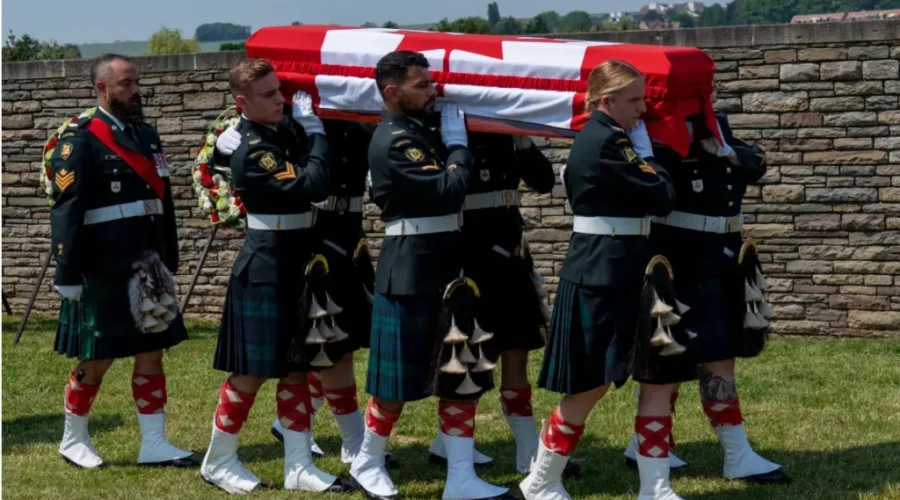 soldiers Three Canadian solidiers from First World War laid to rest in France
