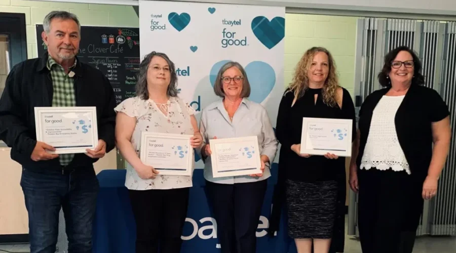 tbaytel-4-good-june-2023 6 groups share $30k from Tbaytel for Good