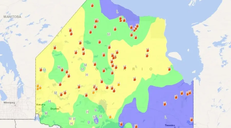 fire-hazard-mon-jul-24 Fire hazard and number of fires jump