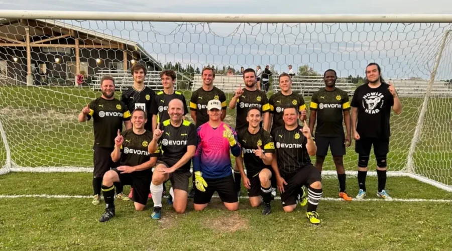 Dortmund takes men’s soccer title