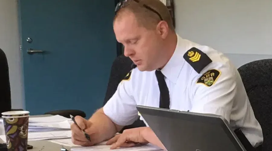 Detachment Commander receives promotion