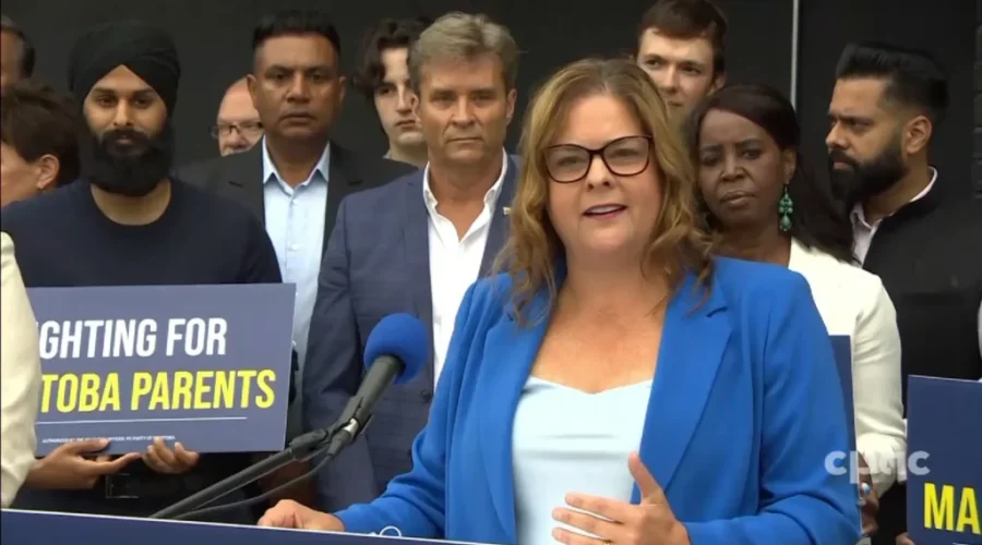 heather-stefanson Manitoba election campaign officially begins