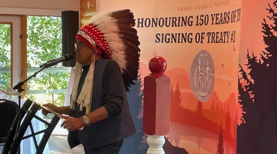 Final ceremony for 150th anniversary of Treaty #3
