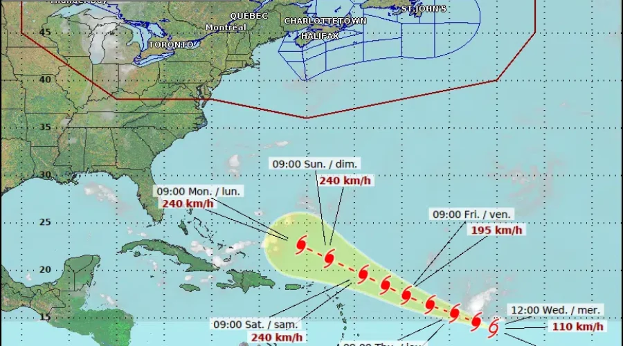 Lee expected to become ‘extremely dangerous’ hurricane