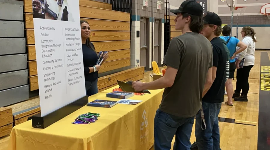 Colleges promote programs to area high school students