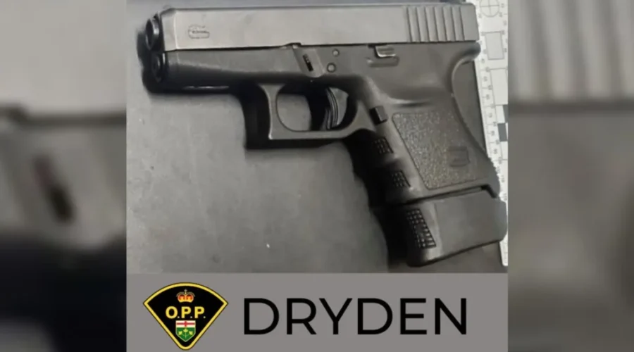 Stunt driving leads to weapons charges; 4 arrested