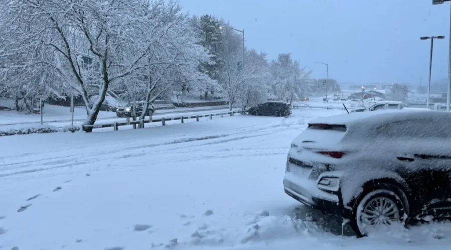 Snowfall warning over in Dryden and Sioux Lookout