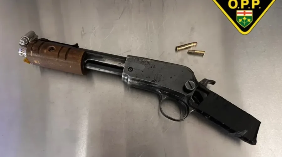sawed-off-rifle-sioux-lookout-october-17-2023 Wanted man arrested with sawed off rifle