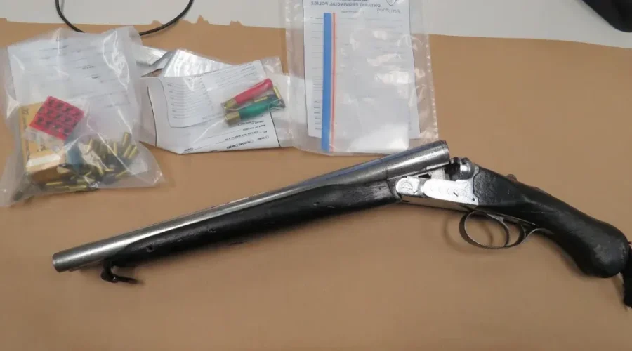 sawed-off-shot-gun-seizure Firearms and drug trafficking charges laid