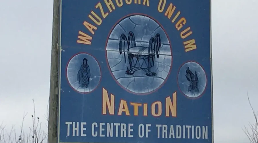 wauzhushk-onigum-sign More activity on site of St. Mary’s Residential School